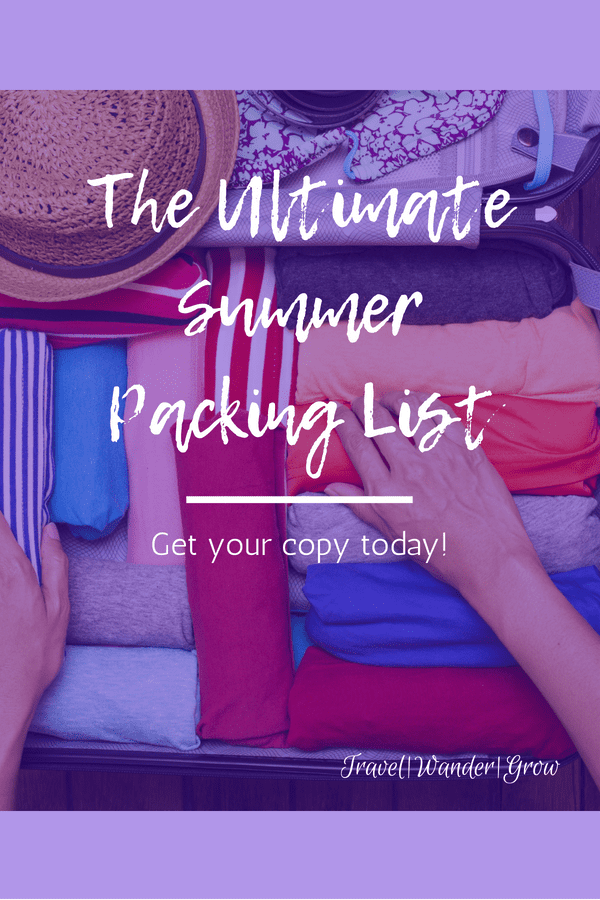 Get the Ultimate Summer Packing List