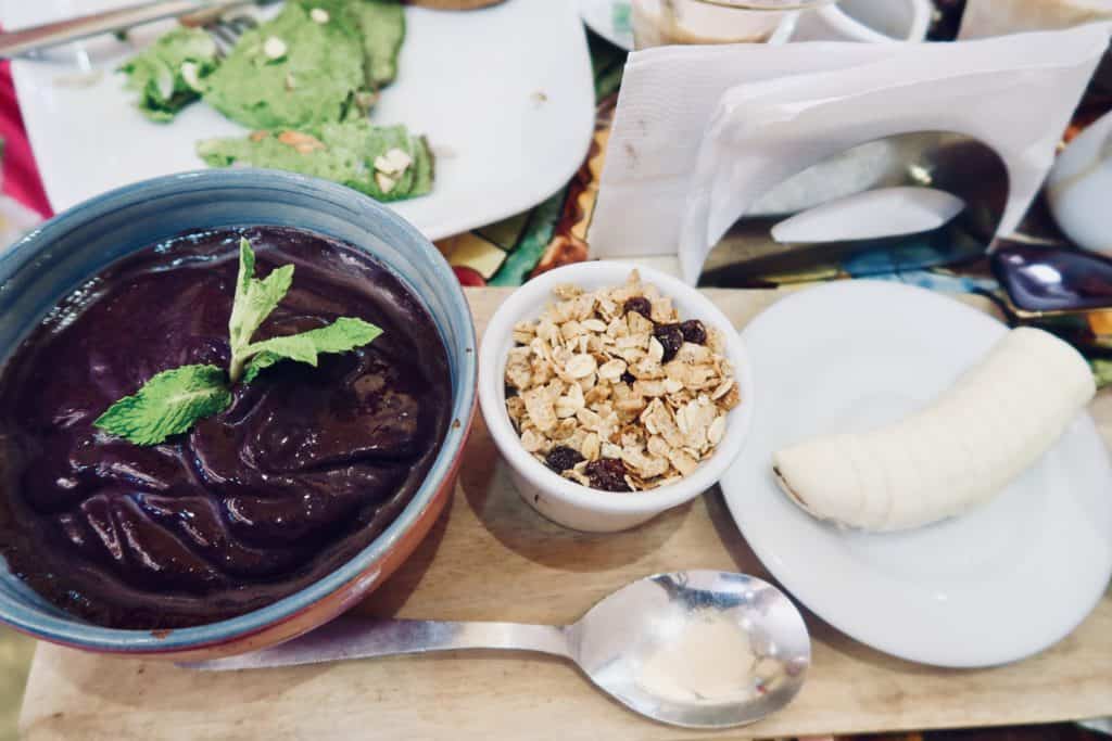 The A&ccedil;a&iacute; bowl breakfast Beiyu