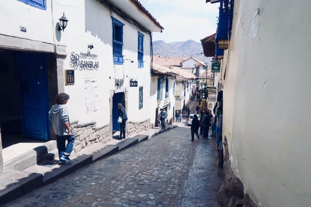 what to do in cusco, city streets