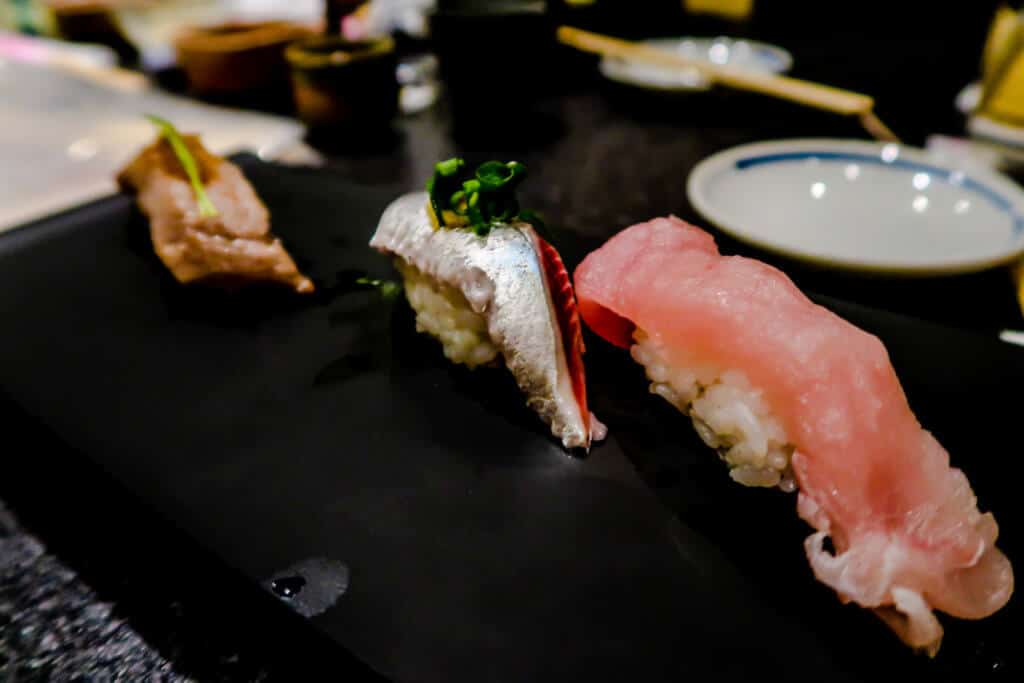 Sushi from sushizanmai