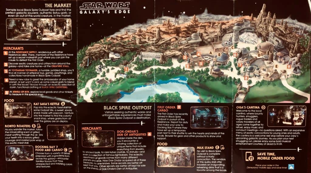 Galaxy's Edge Map