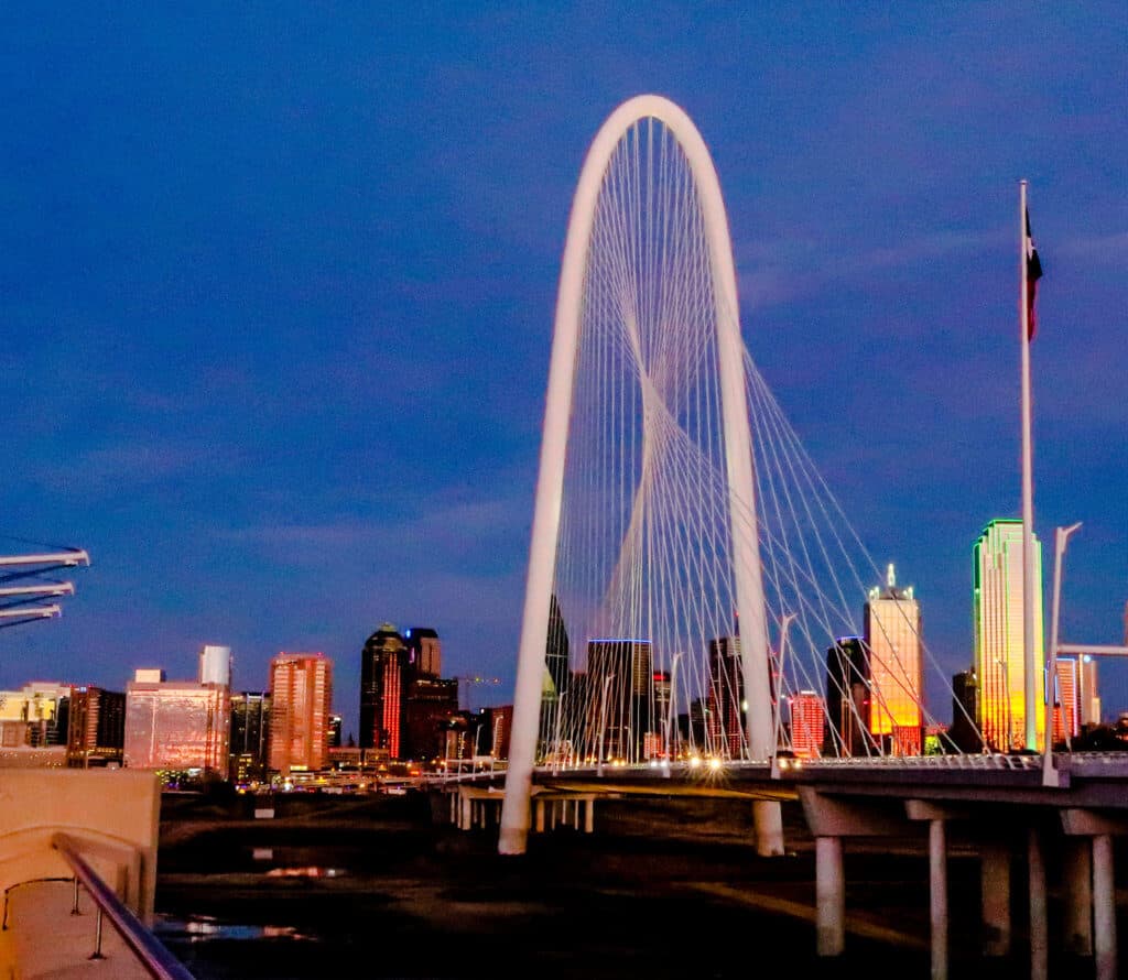 Dallas city skyline