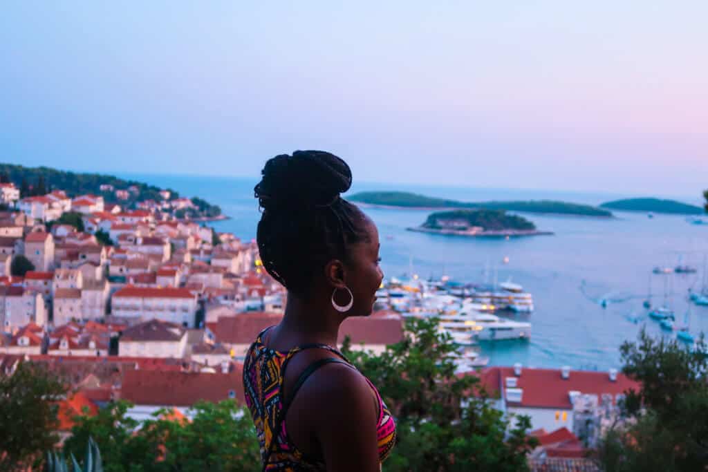 Woman in Hvar
