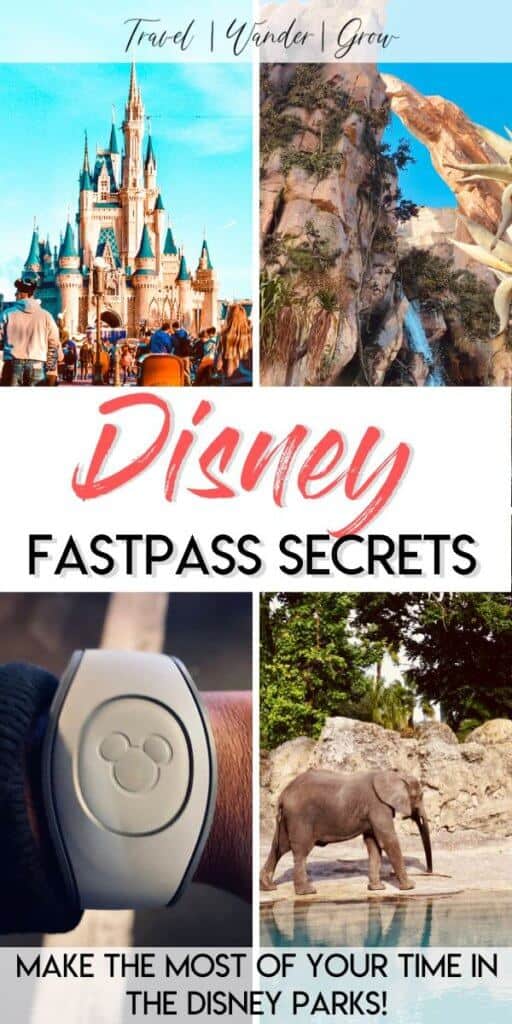 Planning a trip to Disney World or Disneyland soon? This post provides the best FastPass secrets so that you can learn how to skip the lines in the park. Learn how to skip the lines in Hollywood Studios, Magic Kingdom, Animal Kingdom, and Epcot. #fastpasssecrets #disneyfastpass