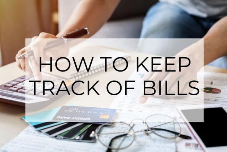 How to Keep Track of Your Bills in 9 Simple Steps