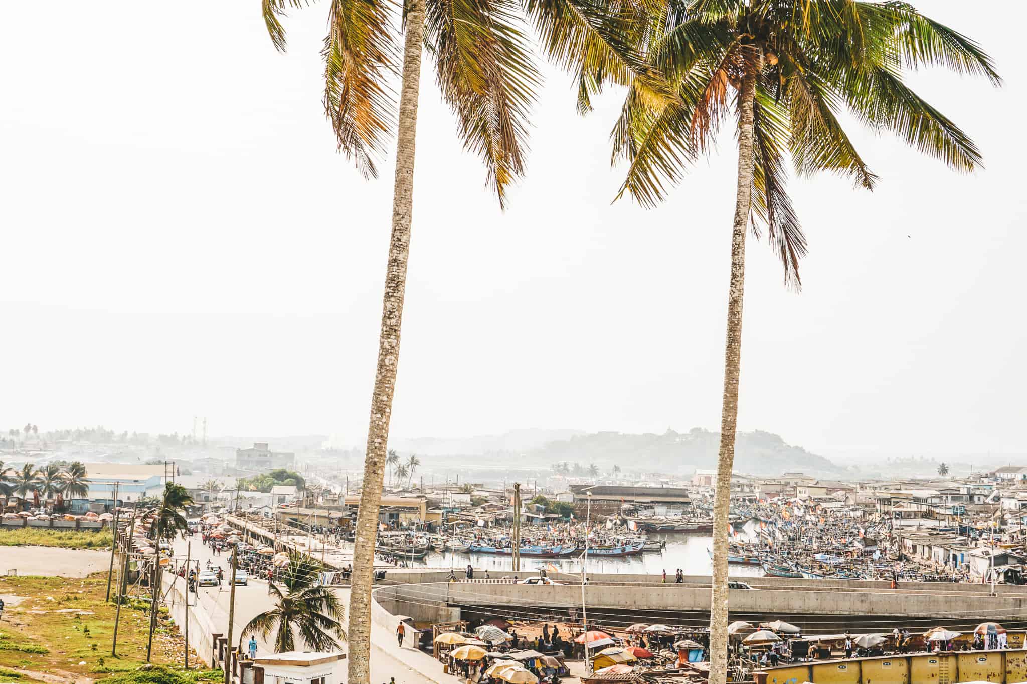 View from Elmina Castle
