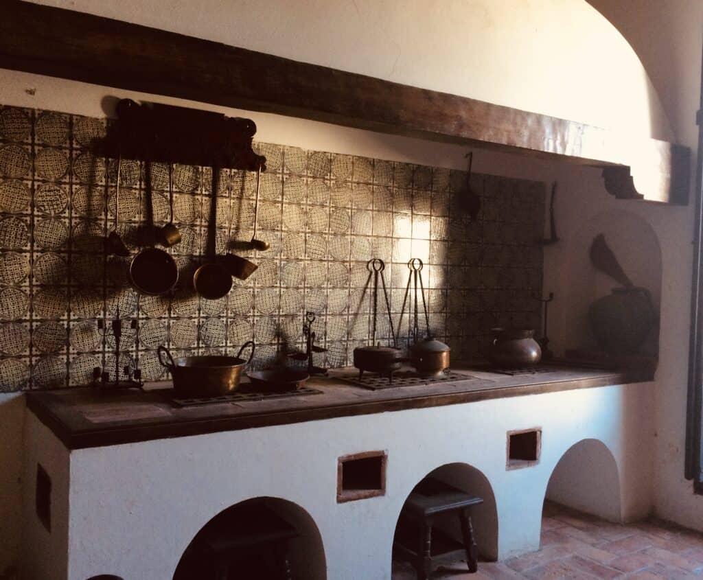 Kitchen in Casa Blanca, Old San Juan