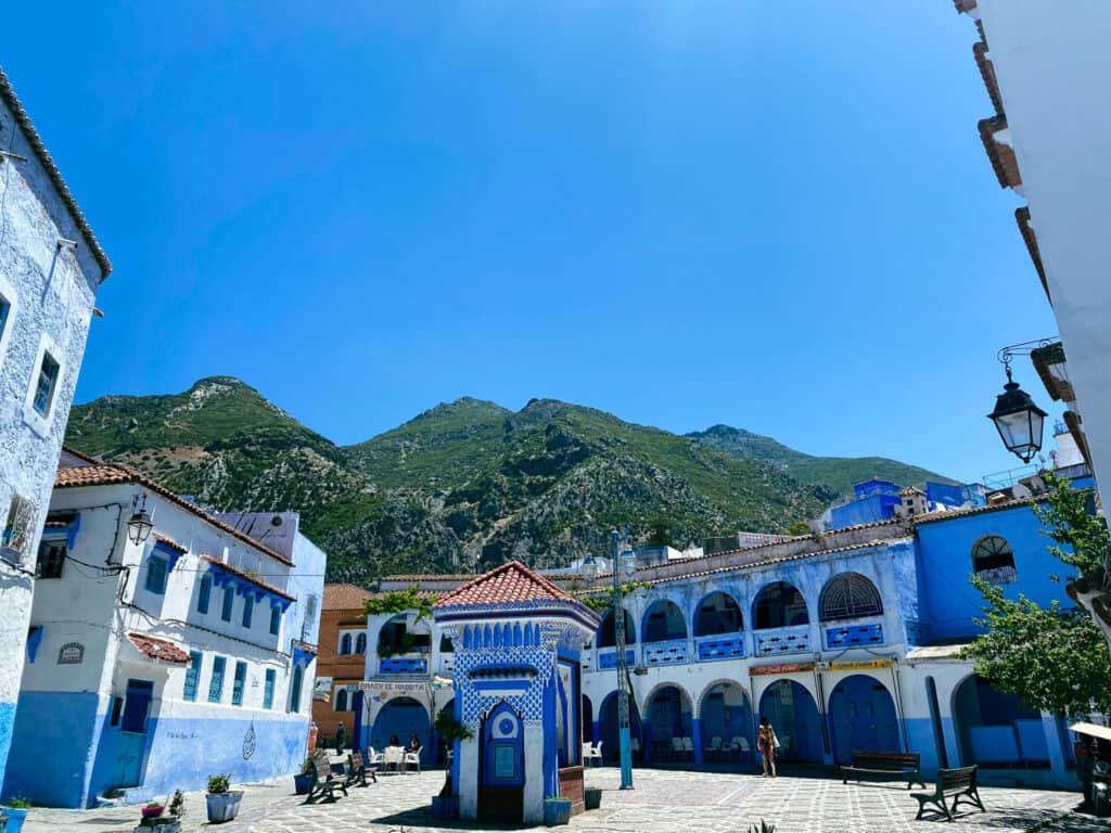 Plaza in Chefchaouen