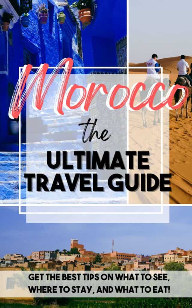 This travel guide will walk you through the best things to do in Morocco in one week. Get tips on what to see, where to stay, and what to eat in Morocco. Visit locations like Marrakech, Fes, Chefchaouen, and Casablanca. Get tips on how to travel Morocco. Morocco travel guide. Morocco travel beautiful places.