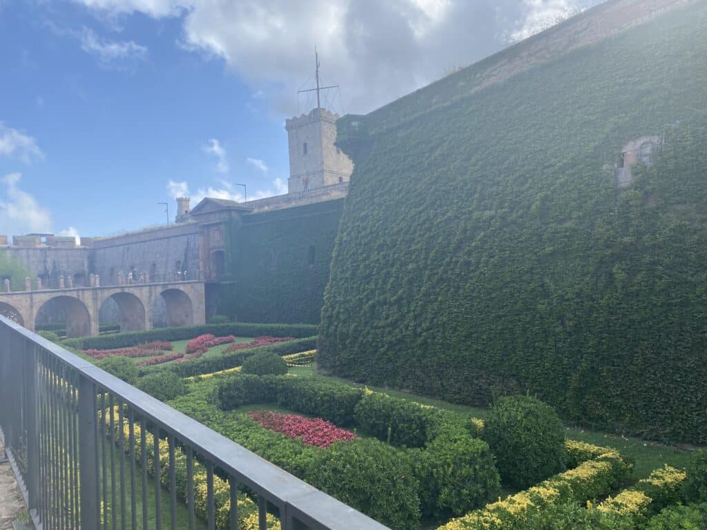 Exterior of Montju&iuml;c Castle