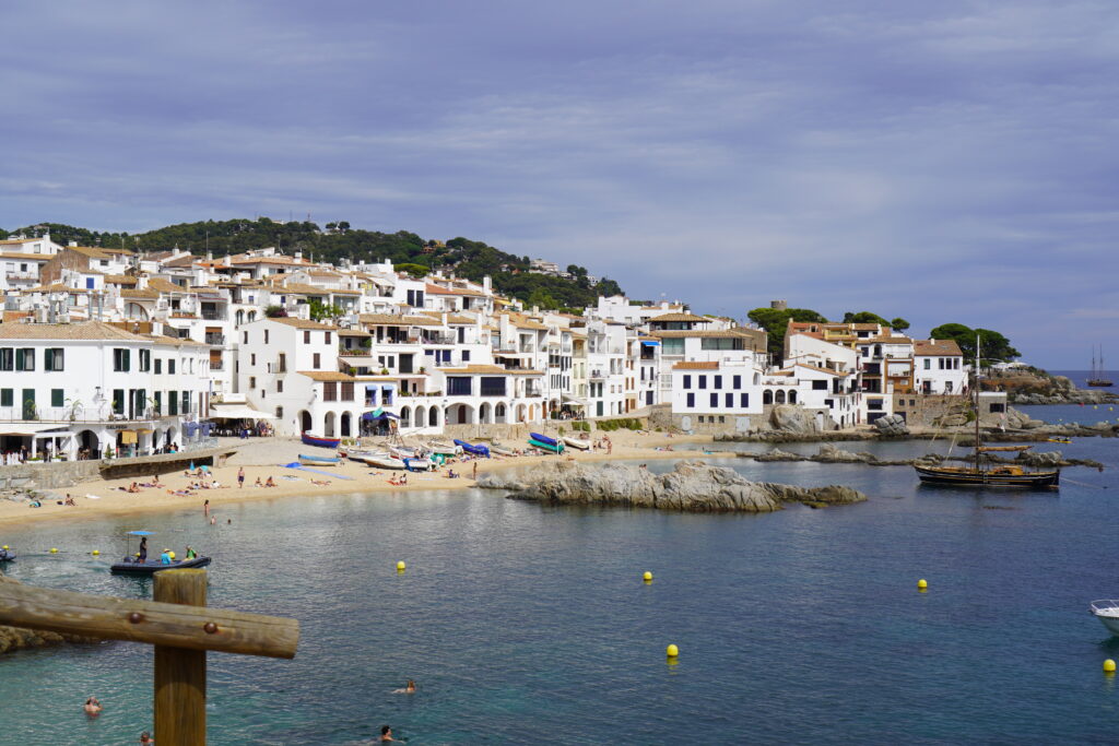 Palafrugell beach village