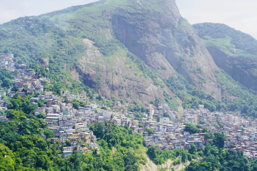 Rocinha Favela from above