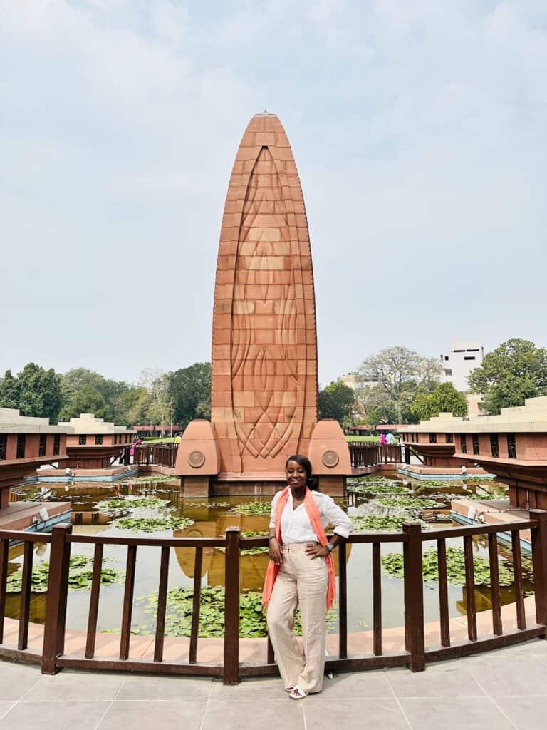 Black woman at Amritsar