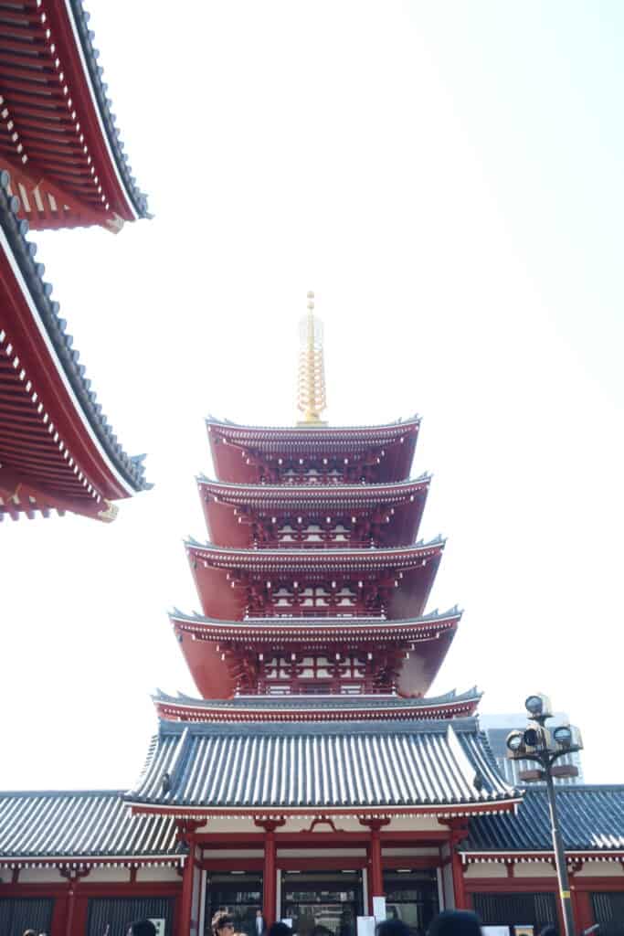 Tower at Senso-Ji Temple