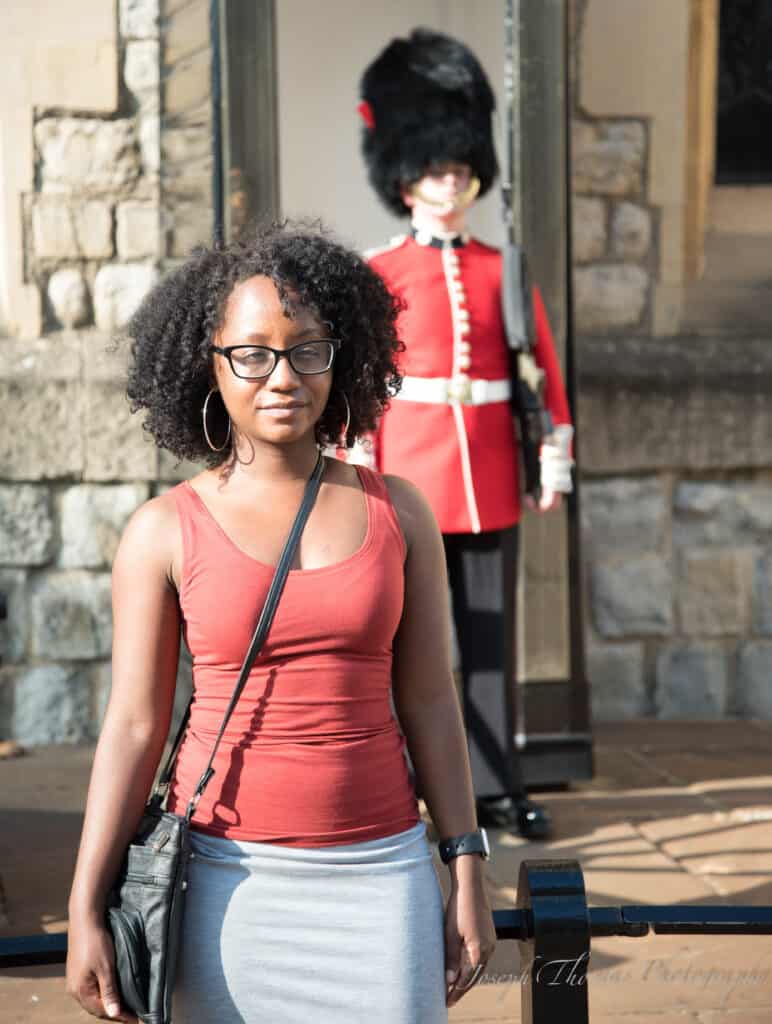 Guard at Tower of London