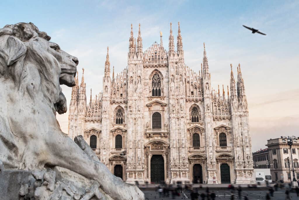 Duomo cathedral in Milan