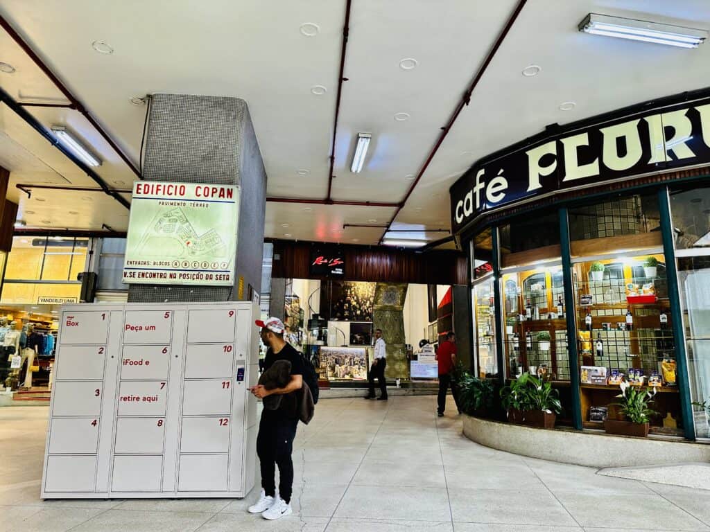 Entry to the Copan Building