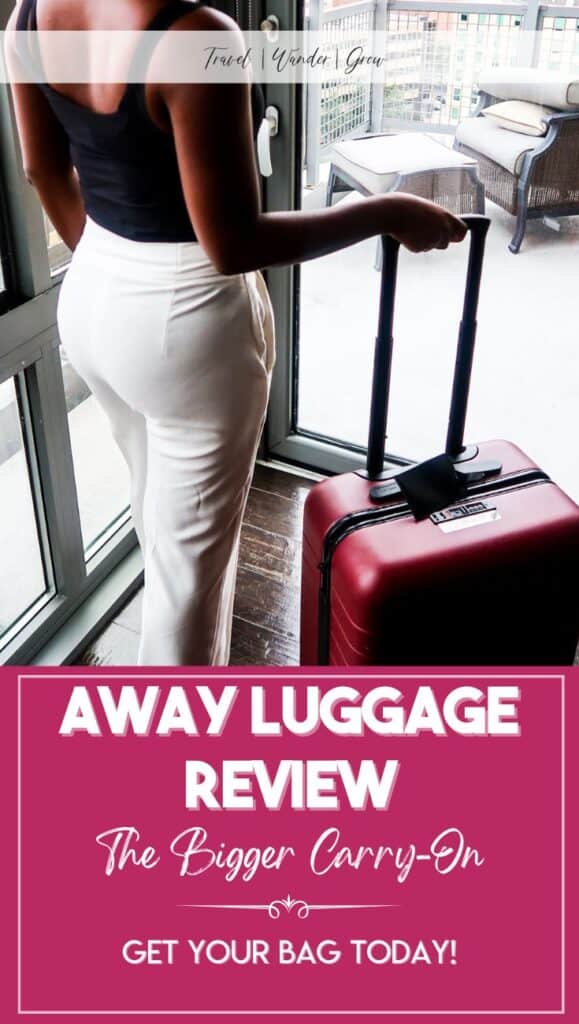 This review of the AWAY "Bigger Carry-On" will provide all the details you need to know before purchasing this bag. This includes details on bag dimensions, the pros and cons of the suitcase, and how the charging component works. Best yet, if you purchase this bag, you'll get $20 off! 