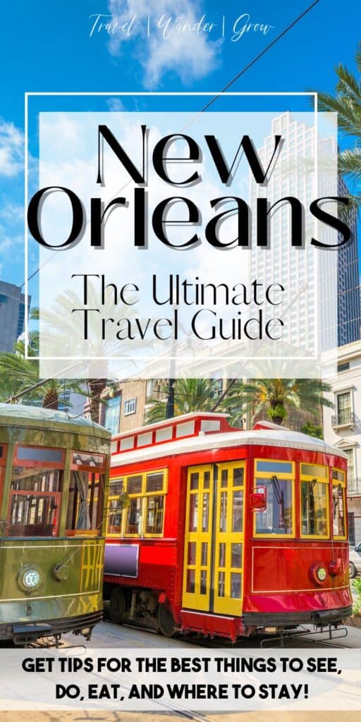 Heading to the big easy soon? This travel guide provides tips on the best things to do in New Orleans, including seeing the French Quarter, see Treme New Orleans, and learn why you need to visit New Orleans! Also, learn how you can get a ghost tour and eat at the best restaurants in the city! #bestthingsinneworleans #neworleanstravel