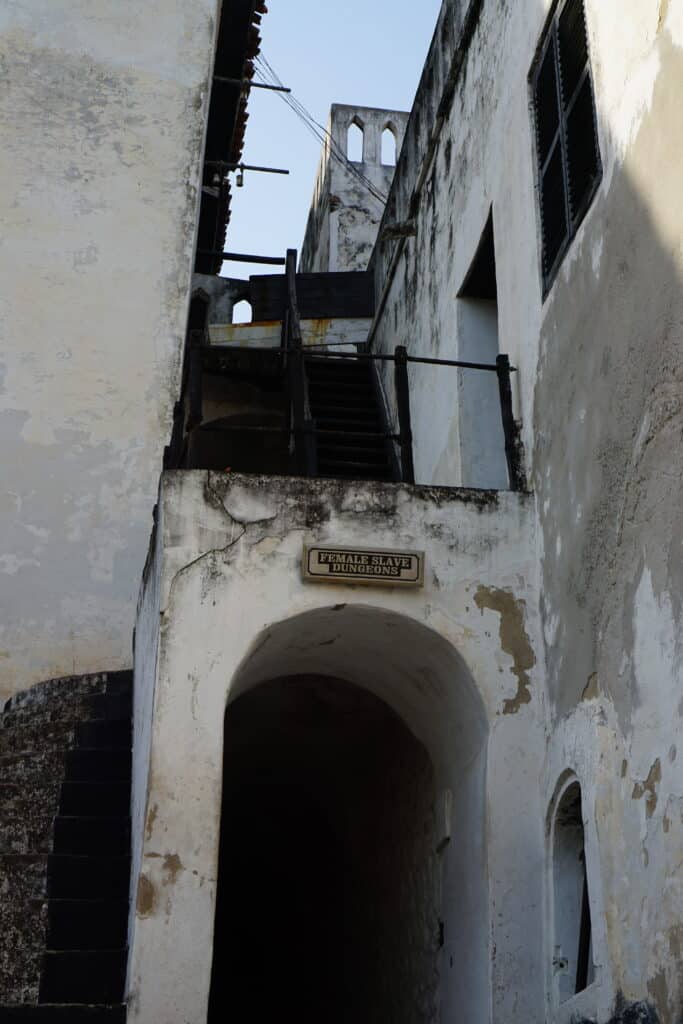 Female Slave Dungeon Elmina Castle
