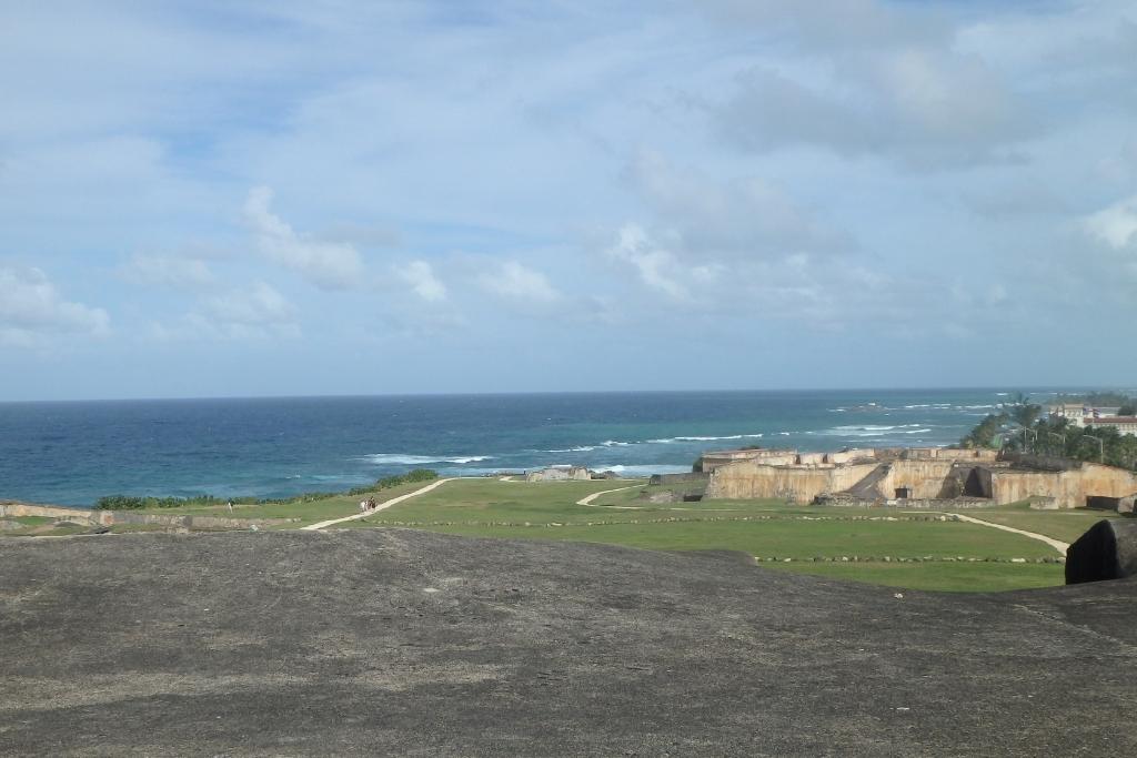 Water from Castillo San Cristobal