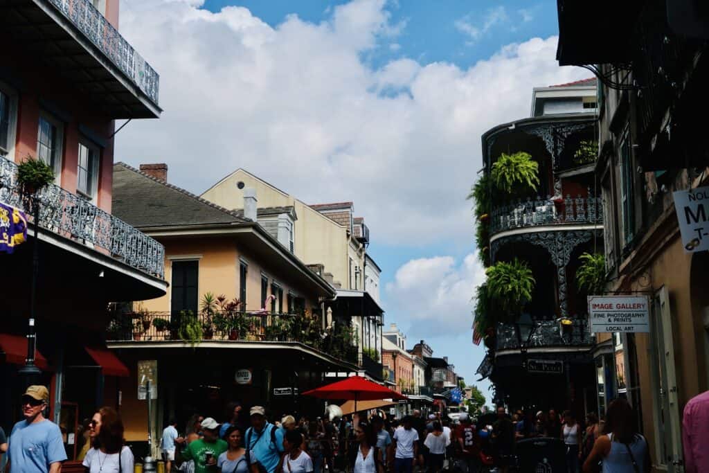 Historical sites in New Orleans