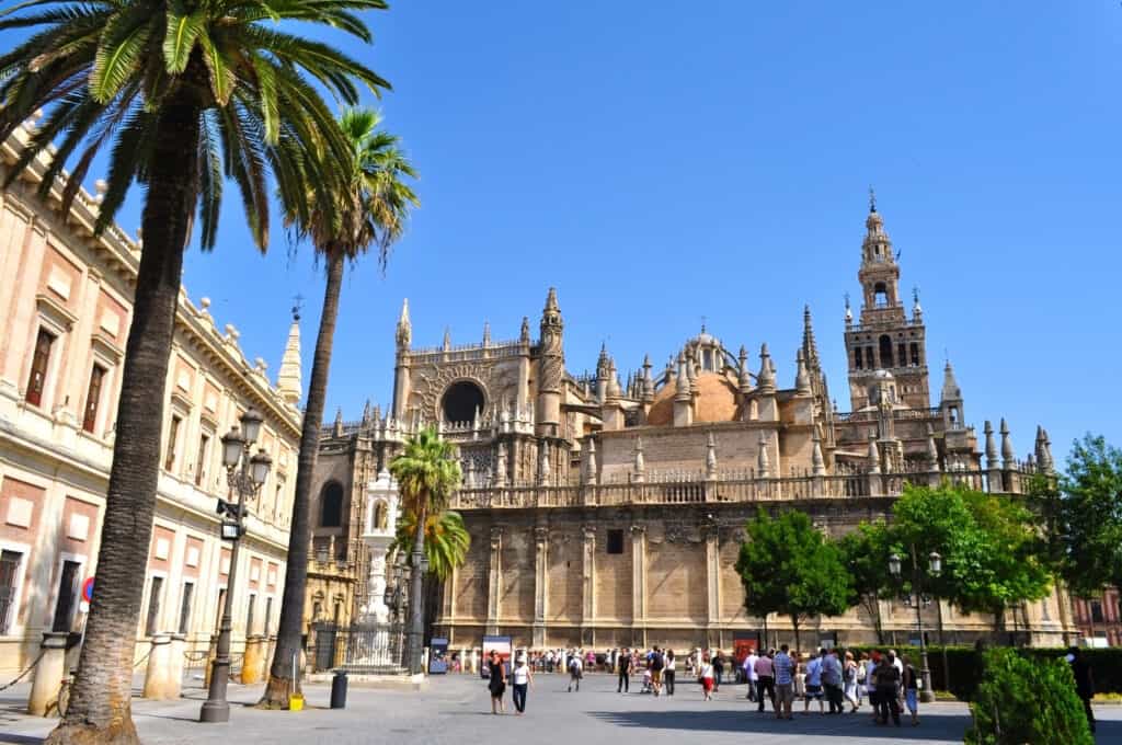 the Seville Cathedral